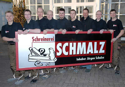 Team der Schreinerei Schmalz