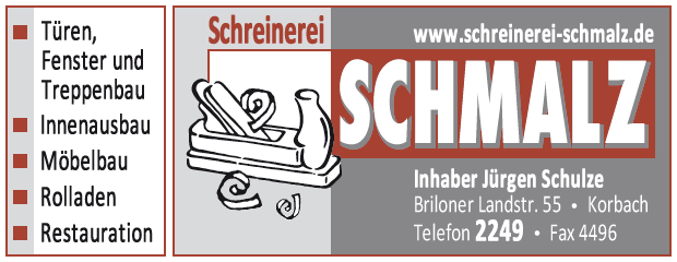 Schreinerei Schmalz